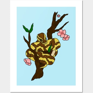 baby ball python pocket tee Posters and Art